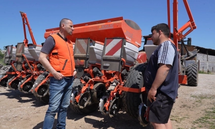 С Kubota PP1601 стопанство край Видин повишава прецизността и ефективността на сеитбата