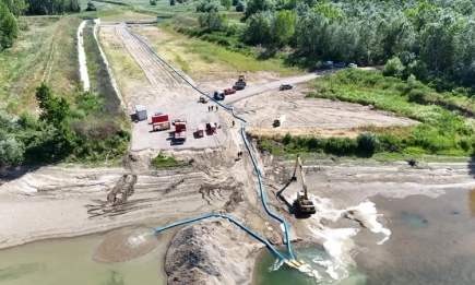 С прехвърлени над 3 млн. куб. м вода от река Дунав езерото Сребърна е спасено от пресъхване