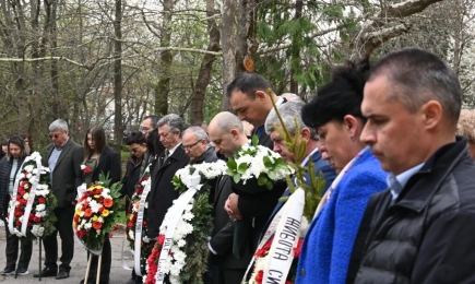 Възпоменателна церемония в памет на загиналите лесовъди