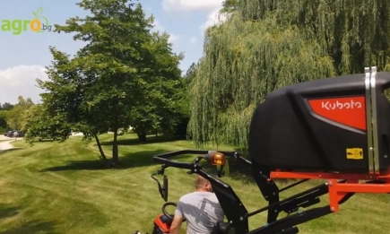 Професионални косачки Kubota за паркове, общини и спортни терени
