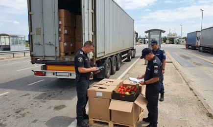 Спрели са над 150 тона опасни храни и продукти на границата
