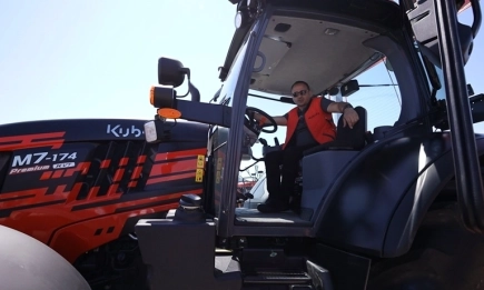 M7.174 Premium KVT – най-мощният трактор на Кубота