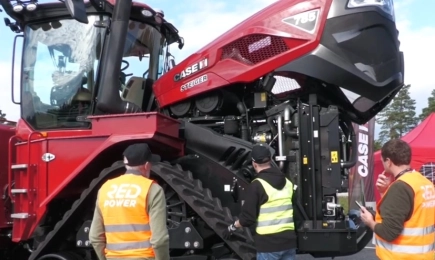 Red Power: Steiger 785 Quadtrac - най-мощният трактор на Case IH и новата серия трактори Optum