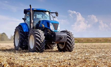 AGRIMAX V-FLECTO: Гума на BKT за пролетно обработване на почвата