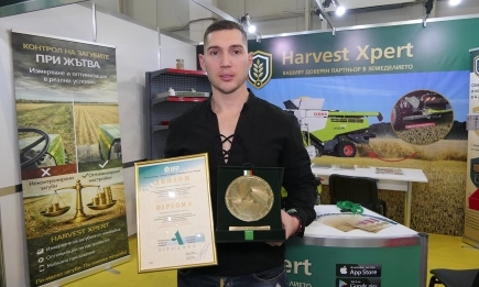 Иновативна система за измерване и контрол на загубите при жътва