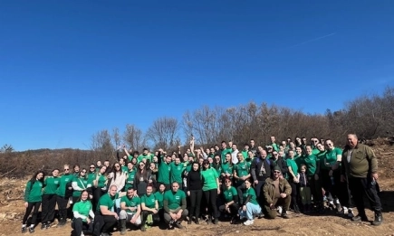 1000 атласки кедъра бяха засадени по случай 30 години специалност Рехабилитатор