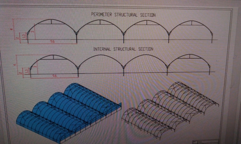 Нова конструкция за оранжерия